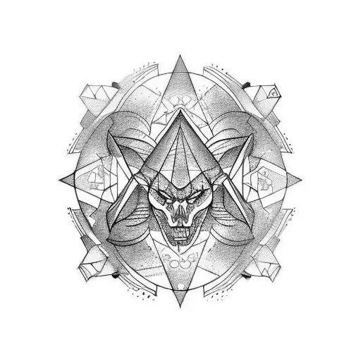 create your own reality  tattoo design idea