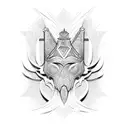 create your own reality  tattoo design idea