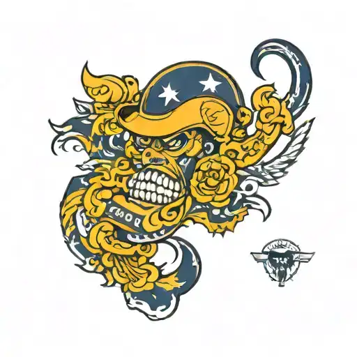 Michigan Wolverines tattoo design idea