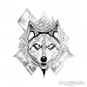 lobo tattoo design idea