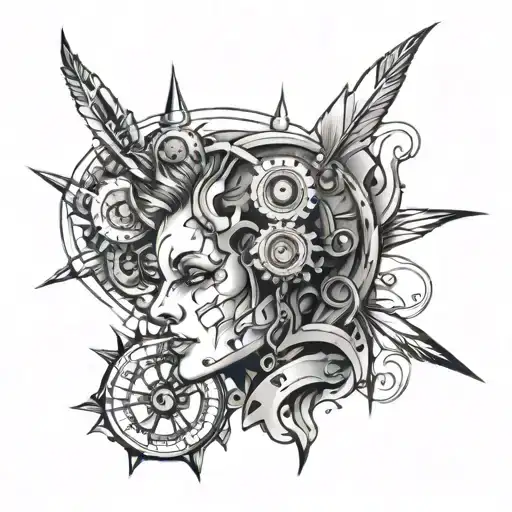 pressure testing tattoo design idea