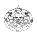 aquarius leo gemini tattoo design idea