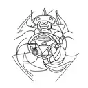 aquarius leo gemini tattoo design idea