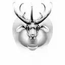 two capricorns like father and son tattoo design idea