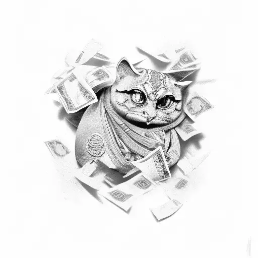 Money  tattoo design idea