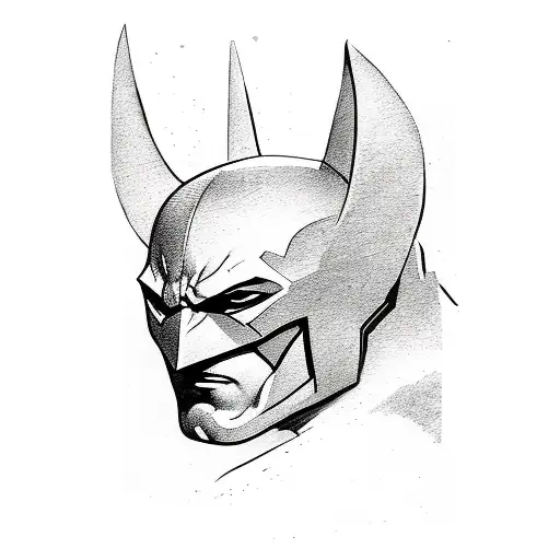 batman tattoo design idea