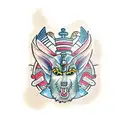 Anubis tattoo design idea