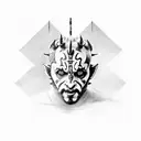 Darth maul  tattoo design idea