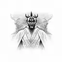 Darth maul  tattoo design idea