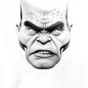 hulk  tattoo design idea