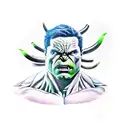 hulk  tattoo design idea