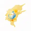 Pennsylvania dutch hex figures silhouette tattoo design idea