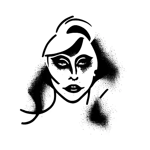 lady gaga  tattoo design idea