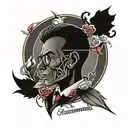 Accountants tattoo design idea