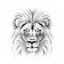 Ladybug lion bear tattoo design idea