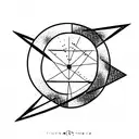 Icarus falling from virgo star constellation  tattoo design idea