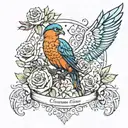 comparison is the thief of joy image tattoo design idea