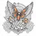 comparison is the thief of joy image tattoo design idea