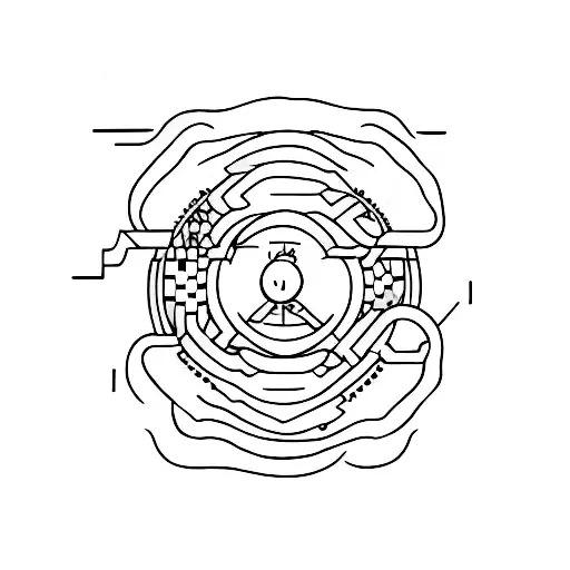 I practice persistent resilient consistent actions of creation tattoo design idea