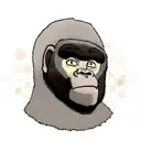 Gorilla tattoo design idea