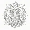 Freezer dbz tattoo design idea