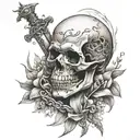 Death Before Dishonor  tattoo design idea
