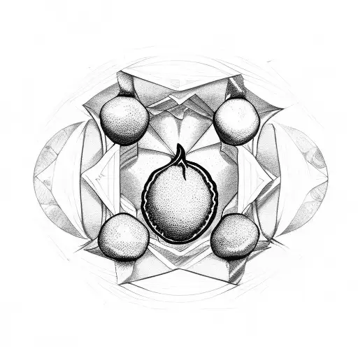 lemon three tattoo design idea