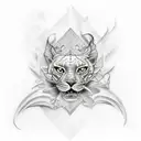 reyna valorant  tattoo design idea