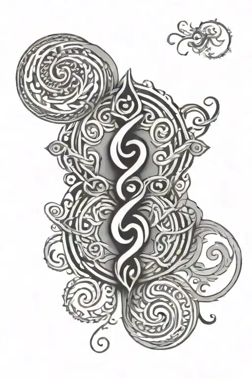Matching tattoo symbolizing eternal friendship symbol tattoo design idea