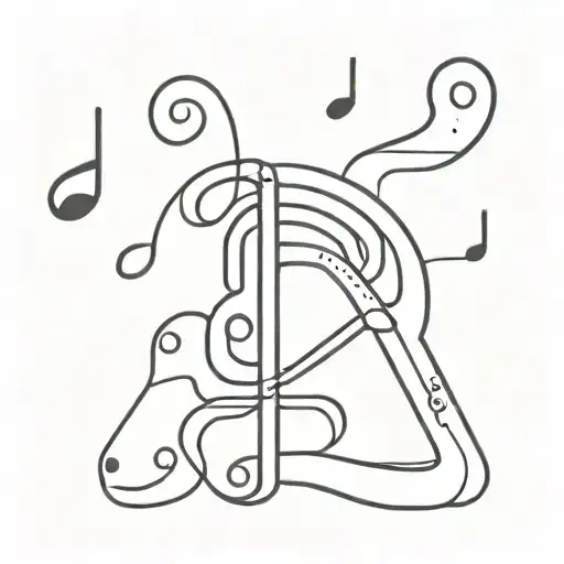 Question marks and exclamation marks tattoo design idea