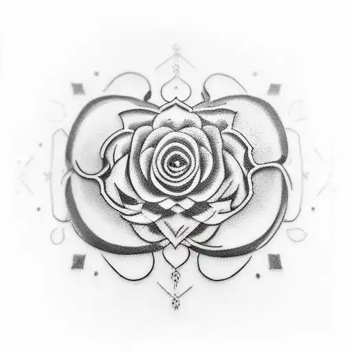 The name Davide with some laurel decorations tattoo design idea