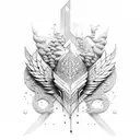 fenix tattoo design idea