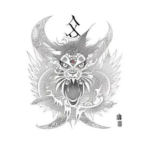 anime  tattoo design idea