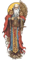warhammer fantasy bright wizard tattoo design idea