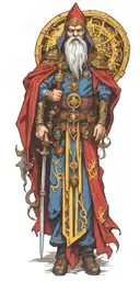 warhammer fantasy bright wizard tattoo design idea