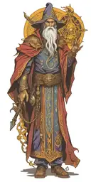 warhammer bright wizard with glowing tattoos  tattoo design idea