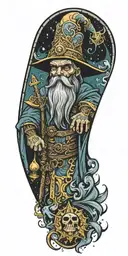 bright wizard warhammer tattoo design idea
