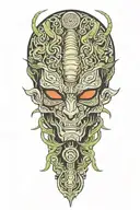 mantis kung fu tattoo design idea