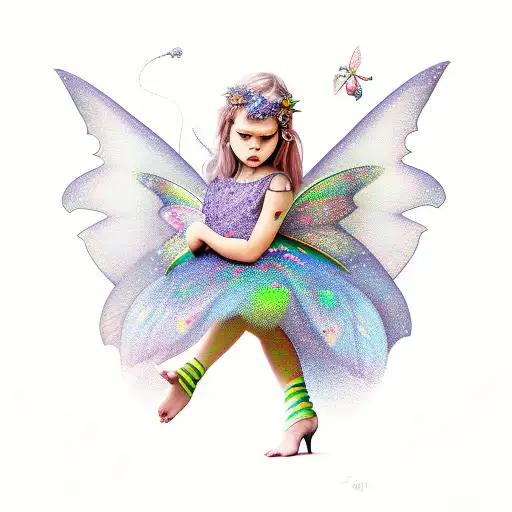 fairies  tattoo design idea