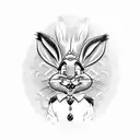 bugs bunny tattoo design tattoo design idea