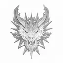 Spike Thorn Bracelet tattoo design idea