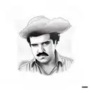 Pablo escobar tattoo design idea