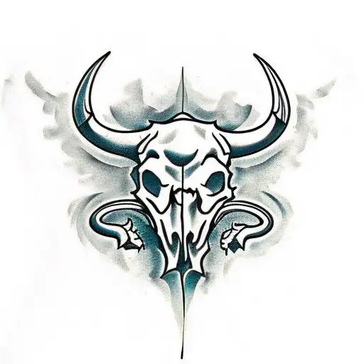 bull skull – Yuna Bert