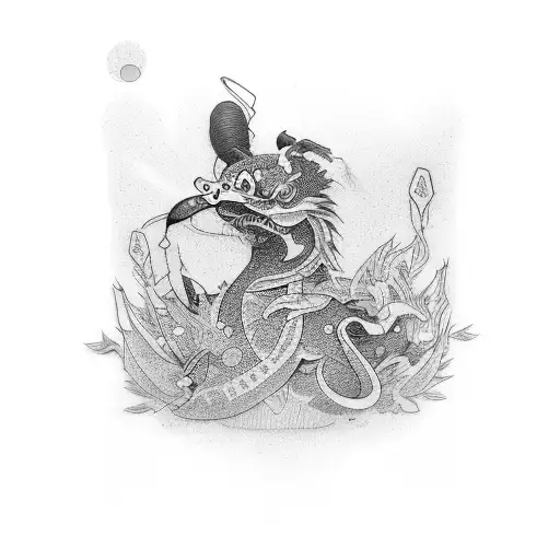 japanese text thats says never give up tattoo design idea