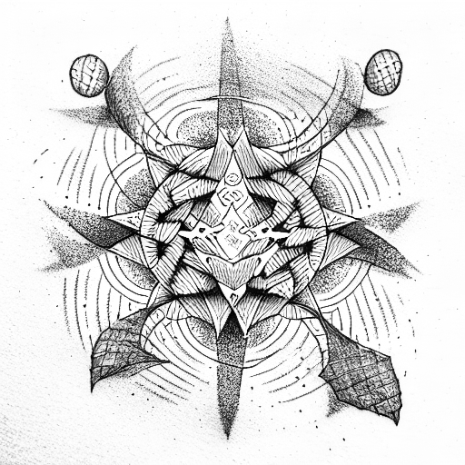 The four elements tattoo design idea