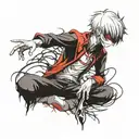 ken kaneki tattoo design idea