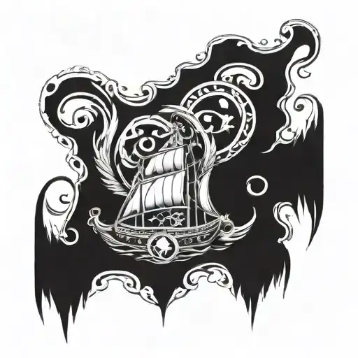 upper arm sleeve tattoo. use viking and norse tattoo style. use no faces or boats, use a lot of viking symbols like rune tattoo design idea