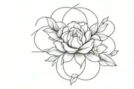 Amor tattoo design idea