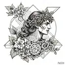 dionysus tattoo design idea