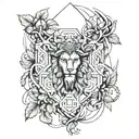 dionysus tattoo design idea